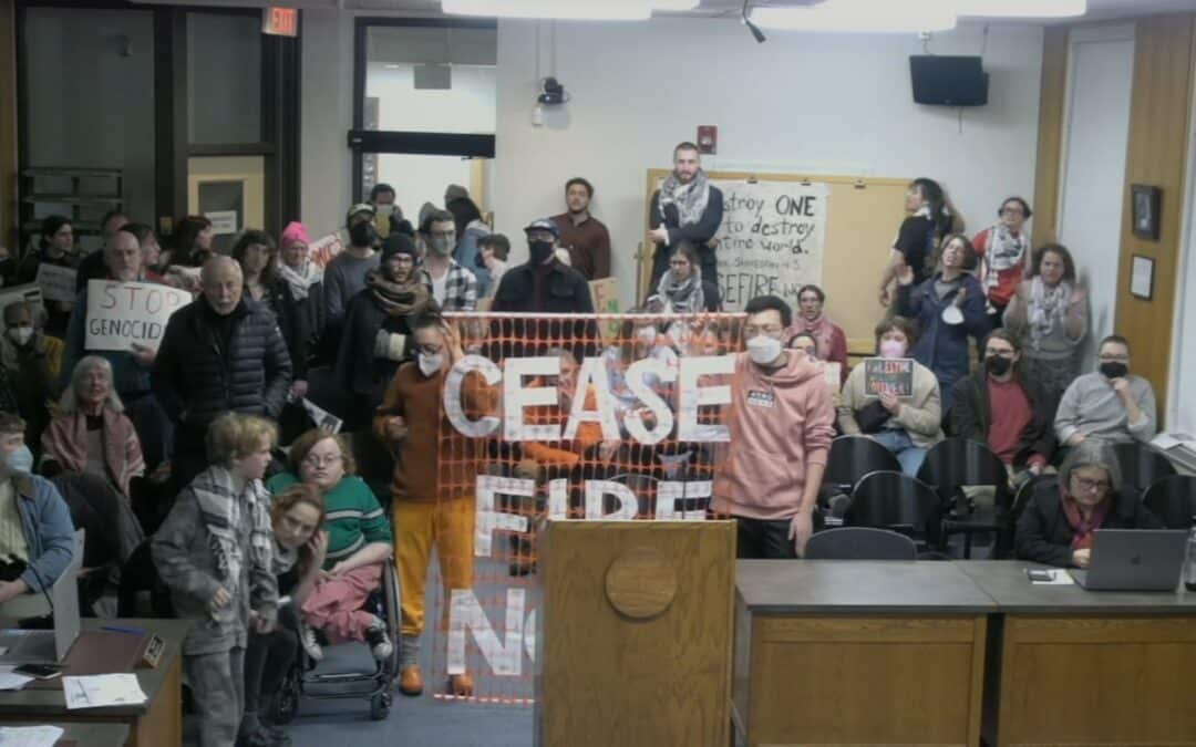 Northampton City Council approves resolution calling for ceasefire in Gaza