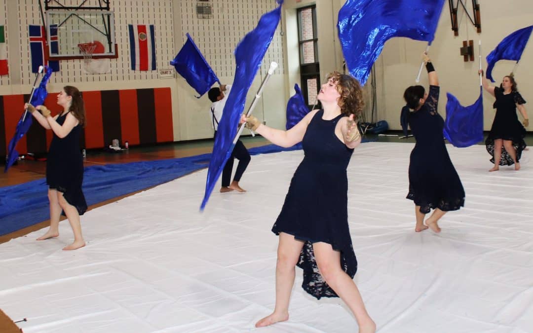 Winter color guard at Agawam HS growing in numbers, reputation