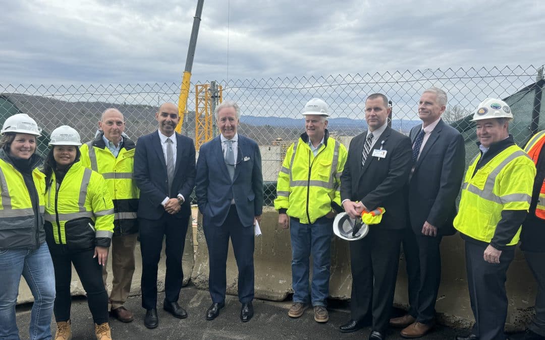 Congressman Neal visits Veterans’ Home construction site