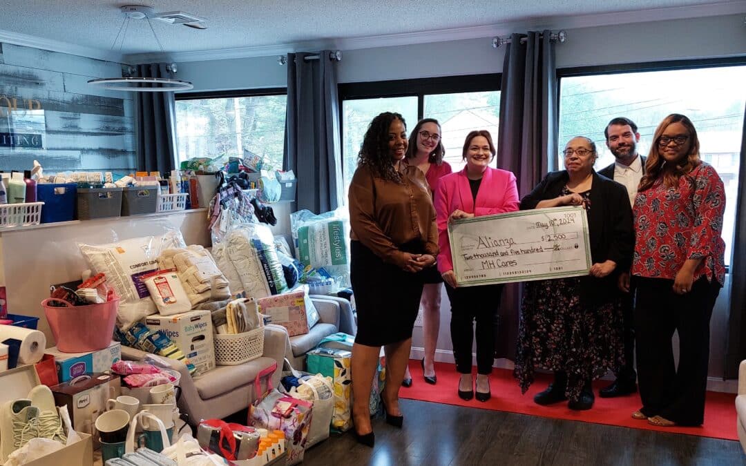 The MH Group donates to Alianza DV Services to help