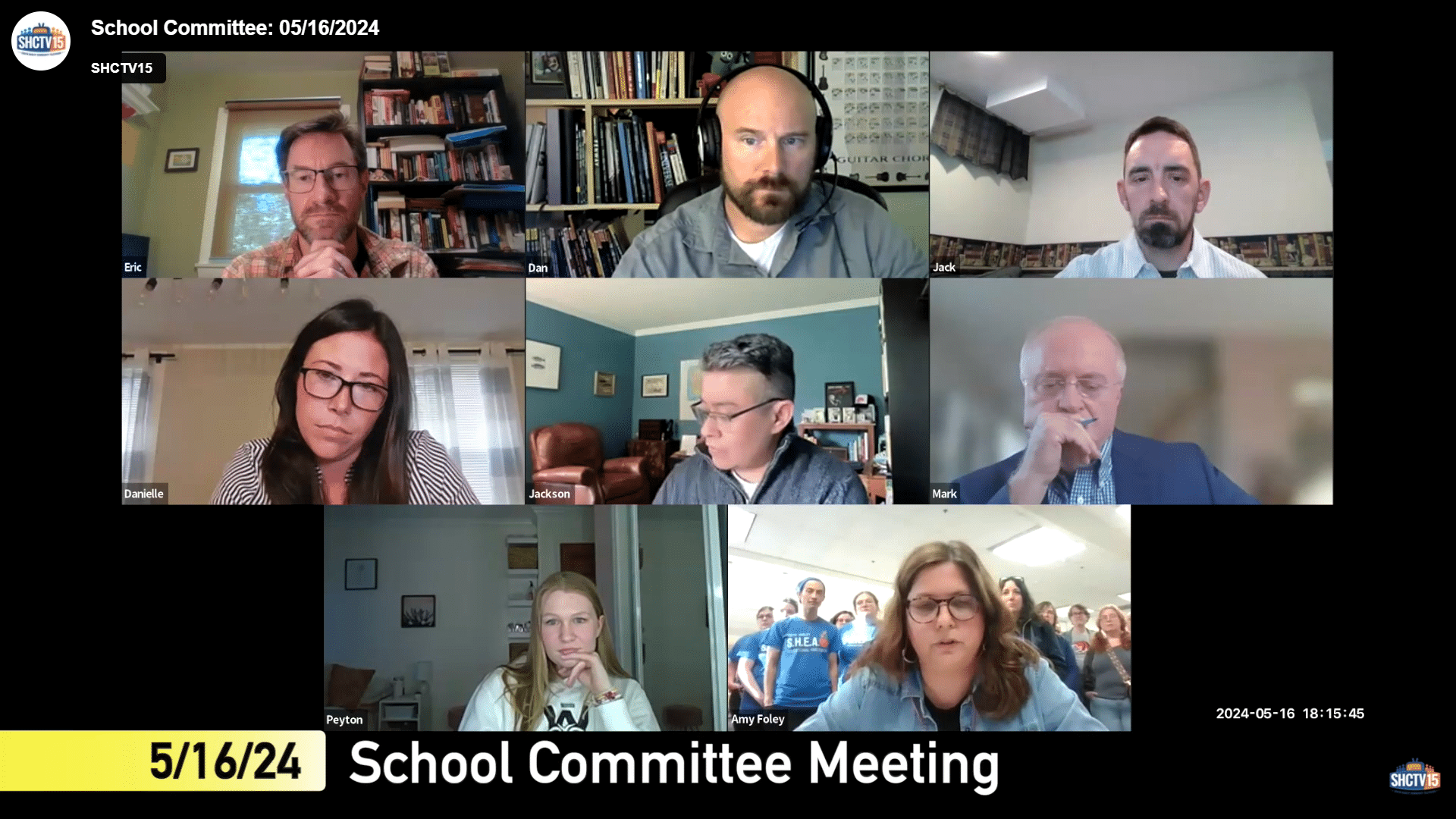 SH Mosier votes no confidence