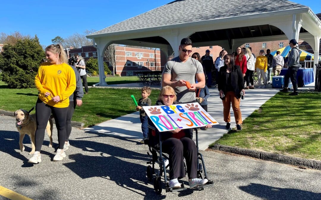 Inaugural Bear Paw Roll & Stroll moves around the WNE campus