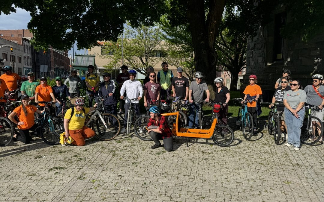 Mayoral bike ride showcases Holyoke’s bikeability, vibrancy