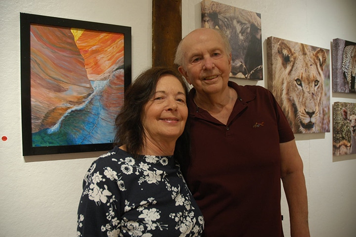 Leverett couple shares the world in paint and photo