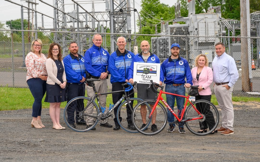 Police pedal 300 miles in Unity Tour for fallen officer fund