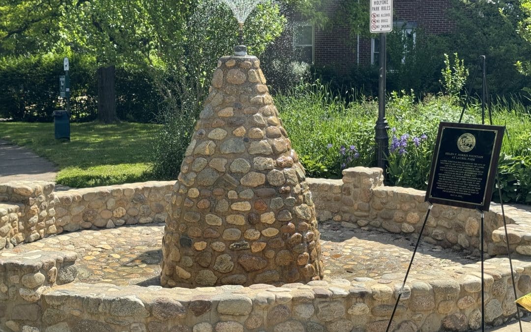 Laurel Park fountain dedicated to former Councilor Norris
