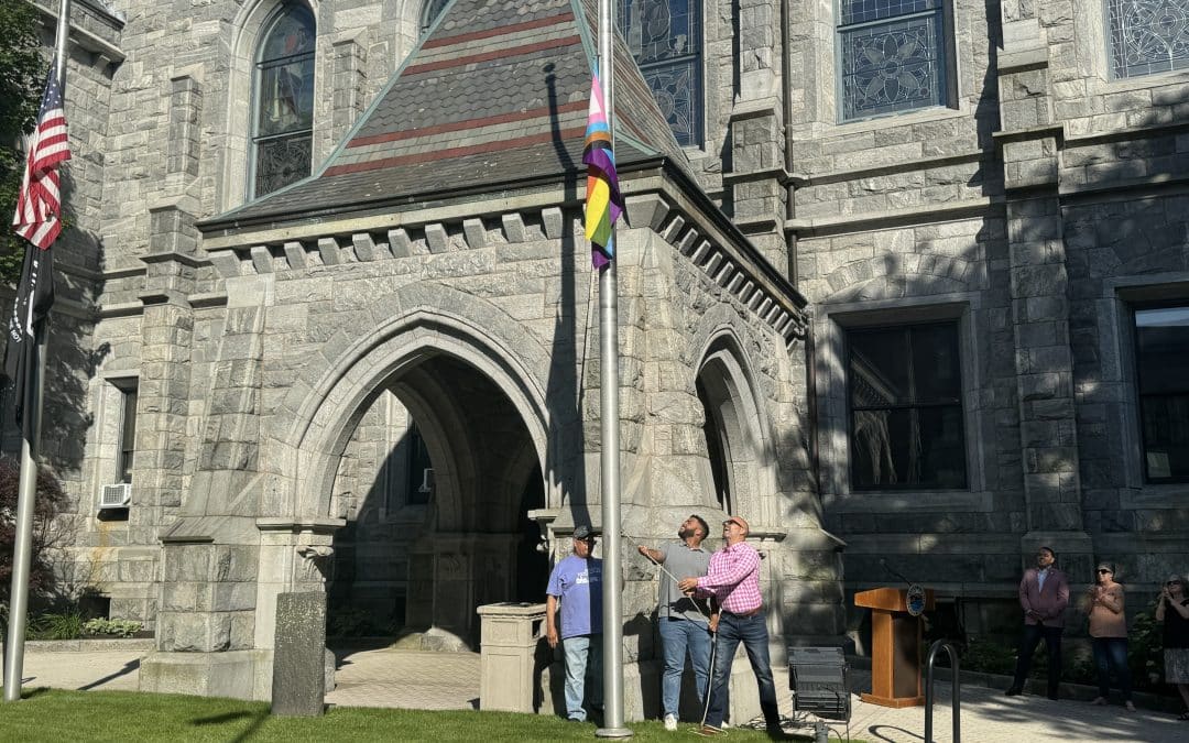 Holyoke Pride Month celebrations begin with flag raising