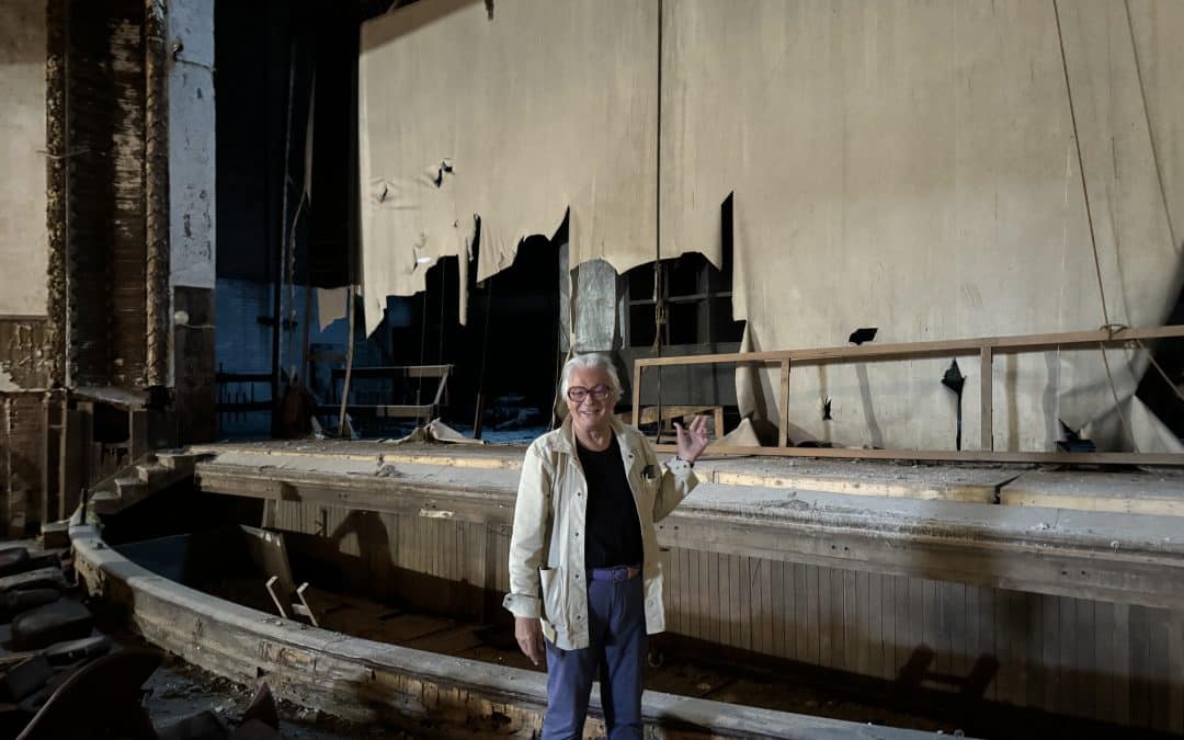 Under the hood of the Victory Theatre, renovations continue