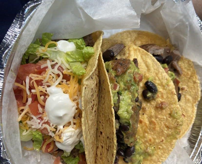 What I’m eating: A nourishing taco platter from 3 Amigos