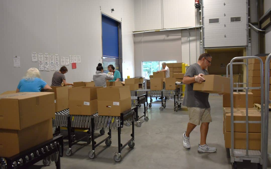 Increased capacity at new food bank location