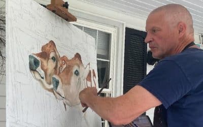 Huntington artist shows watercolors, oils at Chester gallery