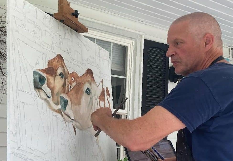 Huntington artist shows watercolors, oils at Chester gallery