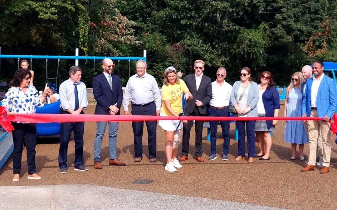 Blueberry Hill School opens playground that is fit for all children