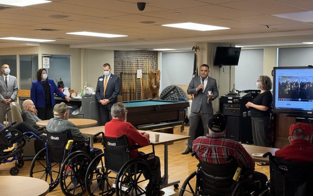State, local leaders celebrate investments for veterans in Holyoke