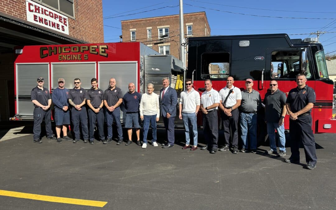 Chicopee FD celebrates two long awaited capital improvement project