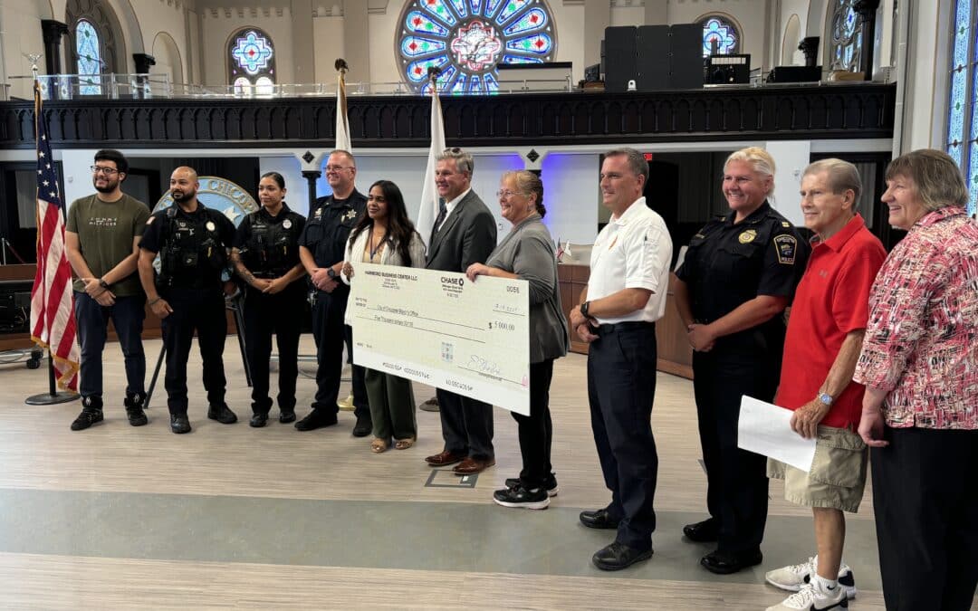 VCare donates $5K to fund electronic search and rescue equipment