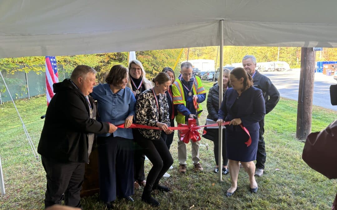 Community celebrates Route 5 water, sewer infrastructure project