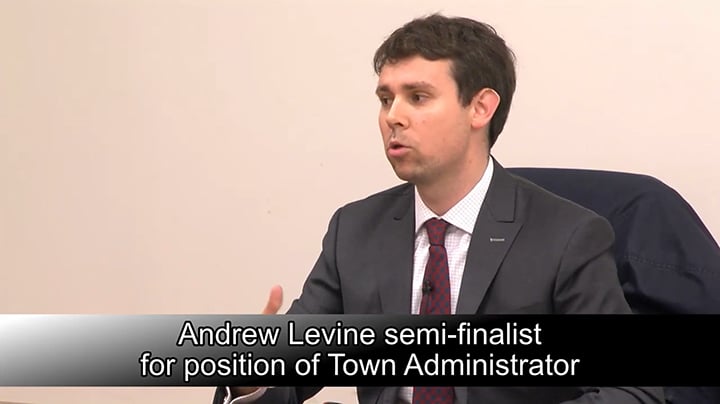 Hatfield names Andrew Levine as new town administrator