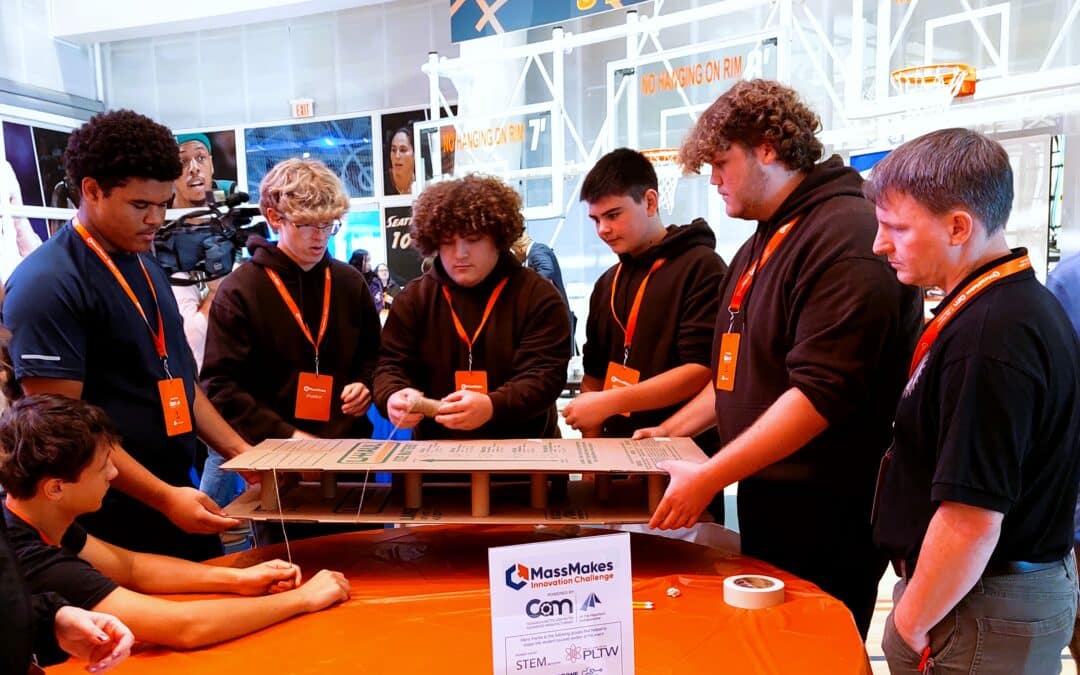 Students solve problems at MassMakes Innovation Challenge