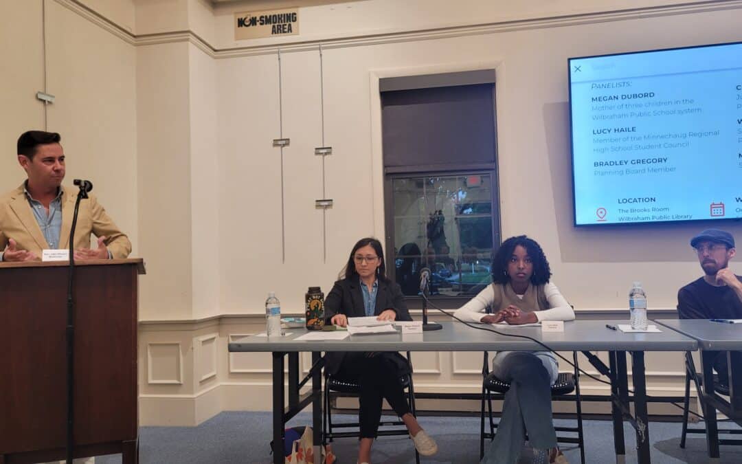 Wilbraham panel discusses youth engagement, increasing voter turnout