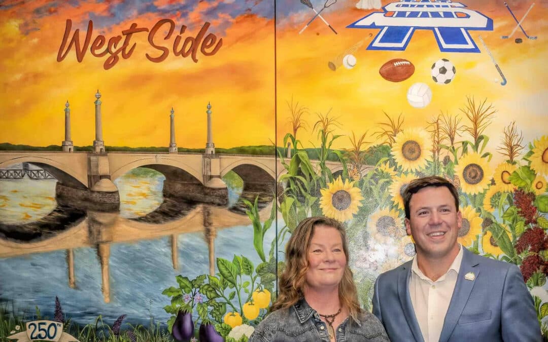 Artist proud of effort, results in West Springfield 250th mural