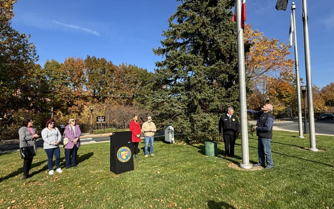 Chicopee honors Italian Heritage Month with flag raising