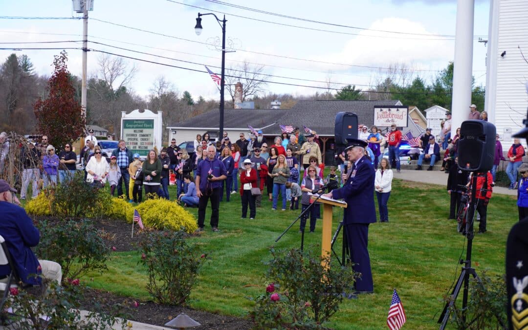 Southwick recognizes Veterans Day with ceremony at War Memorial
