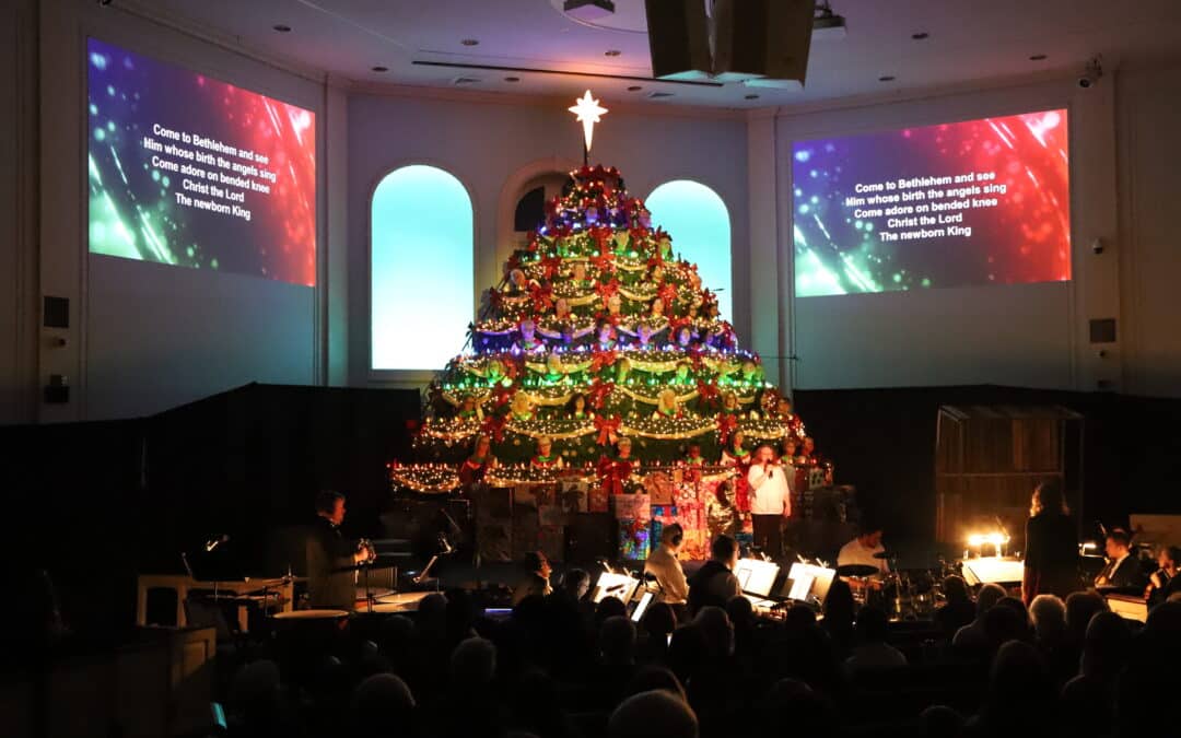 Bethany Assembly of God’s Singing Christmas Tree returns