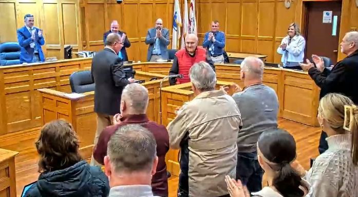 Westfield School Committee honors retired coach