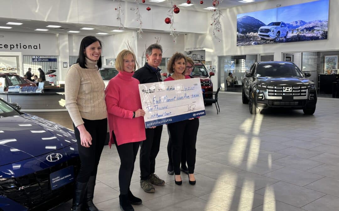 Every Moment We’re Alive receives $10K donation