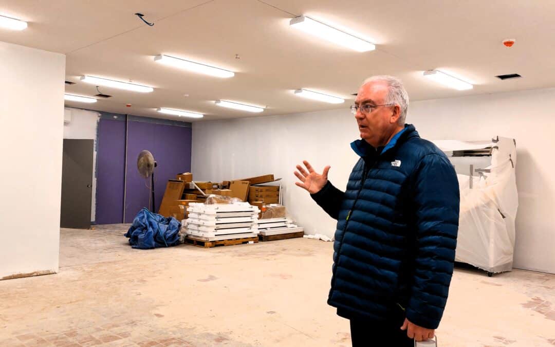 New Agawam police station takes shape with upgrades