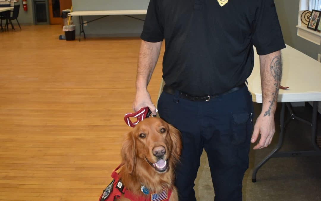 Huntington Fire Department adds canine members to roster