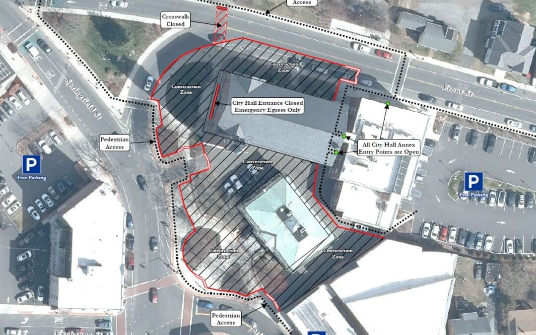 Chicopee City Hall access plan changes with renovations