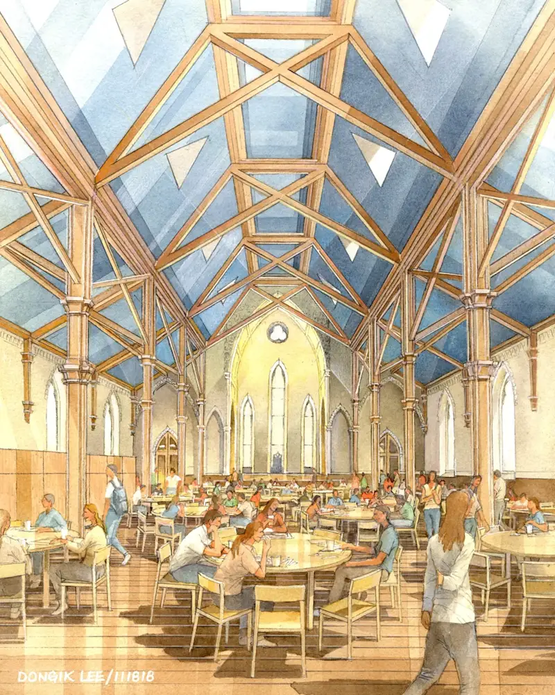 WMA chapel to dining