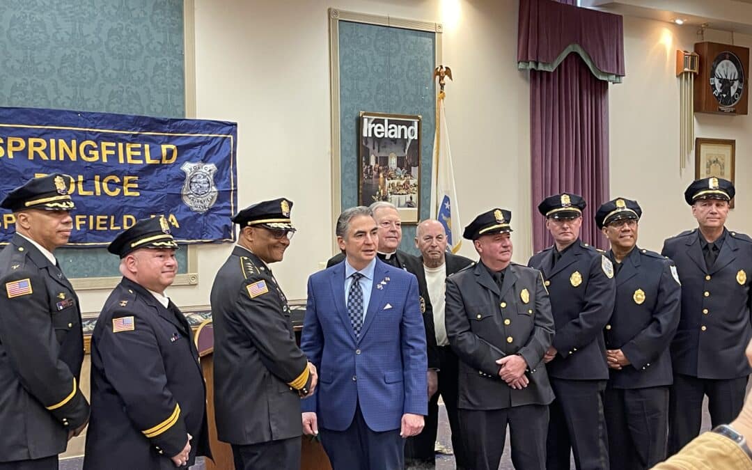 Springfield conducts pinning ceremony for promoted officers