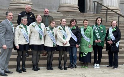 Springfield hosts flag raising to celebrate St. Patrick’s Day