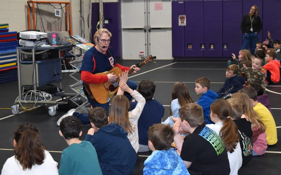 Children’s author visits Littleville Elementary in fun-filled assemblies