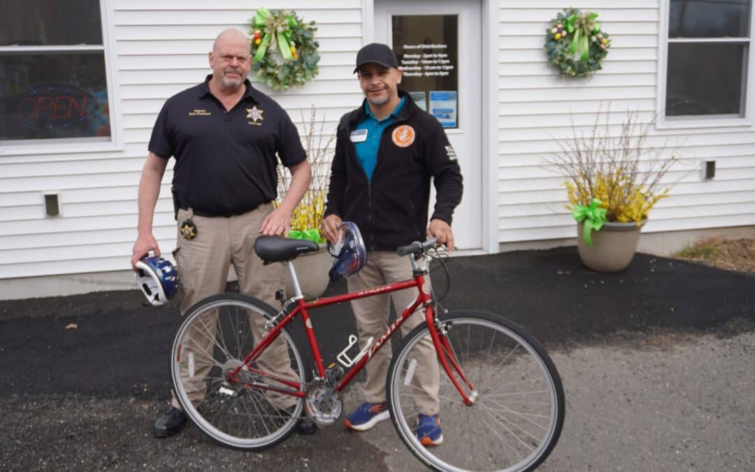 Bob ‘The Bike Man’ Charland comes through for local veteran