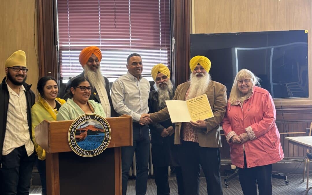 Holyoke hosts flag raising for Sikh community