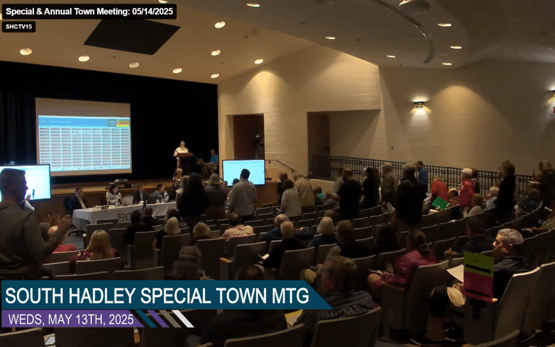 South Hadley Town Meeting approves all 23 articles, including budget