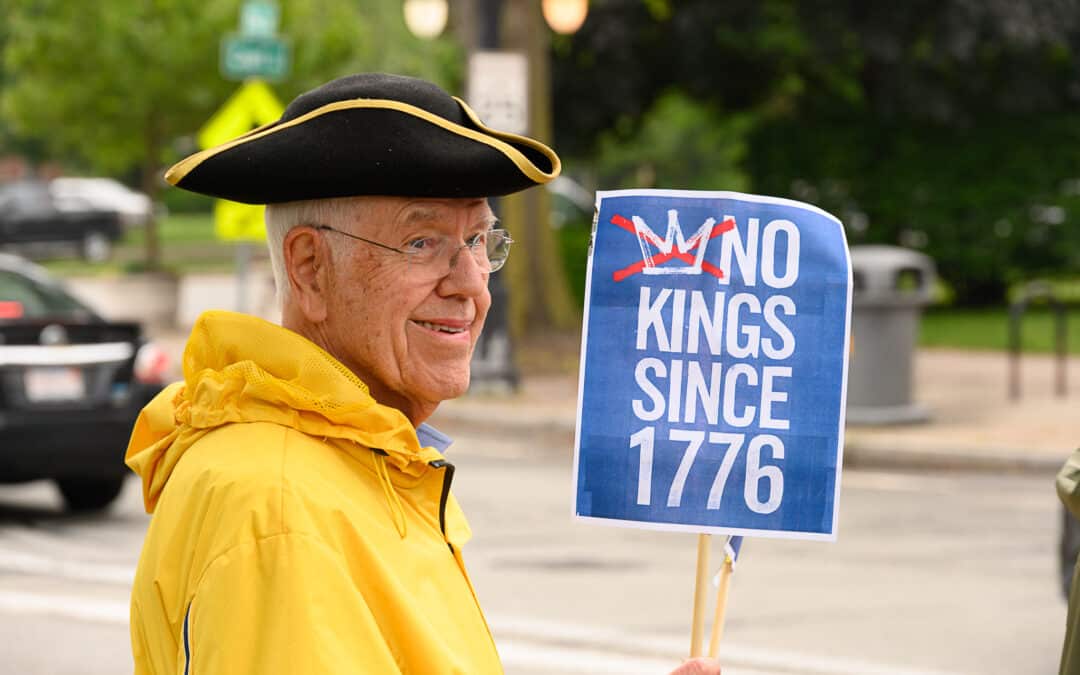 ‘No Kings’ protesters in Westfield join nationwide demonstrations
