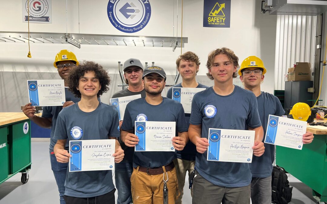 Students learn electrical skills at Elm Futures training seminars