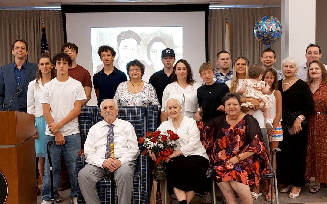 Longmeadow celebrates oldest resident with the Golden Cane