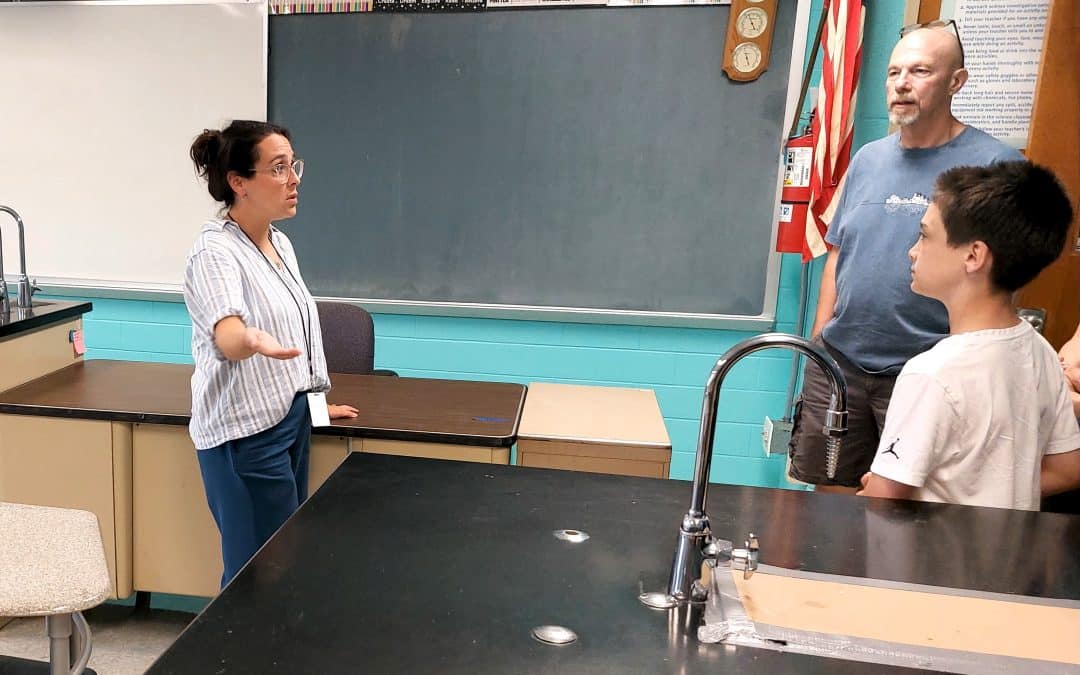 Longmedow middle school tours focus on conditions