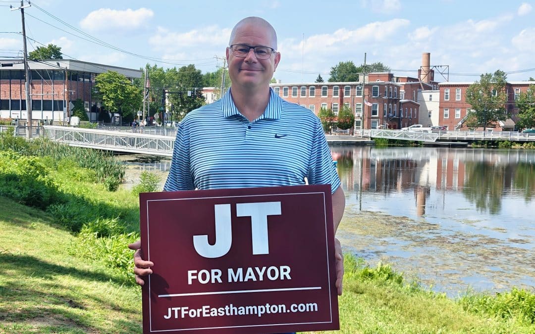 Easthampton City Councilor JT Tirrell kicks off mayoral bid