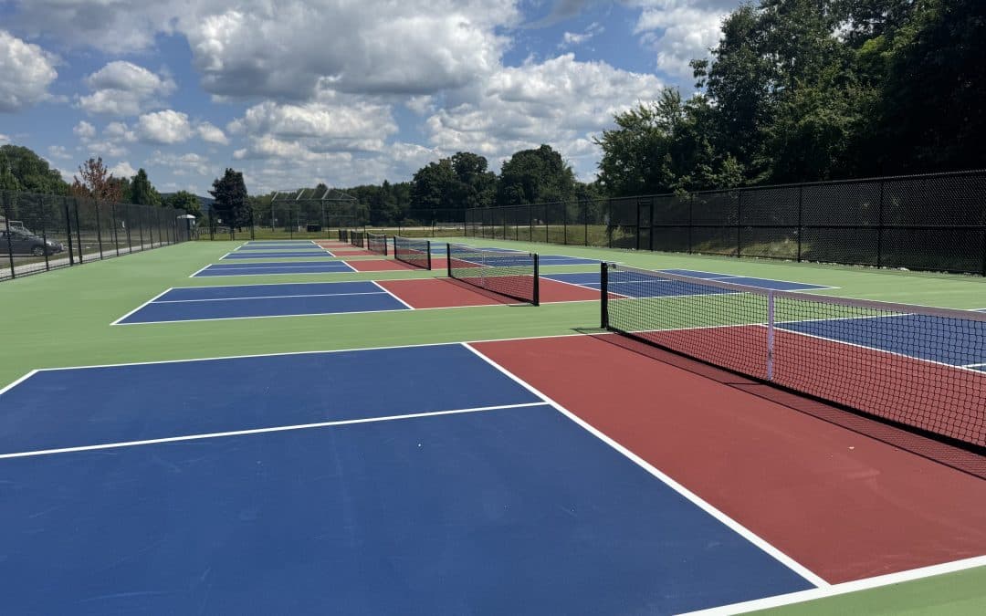Pickleball courts open at Ray Ellerbrook Field