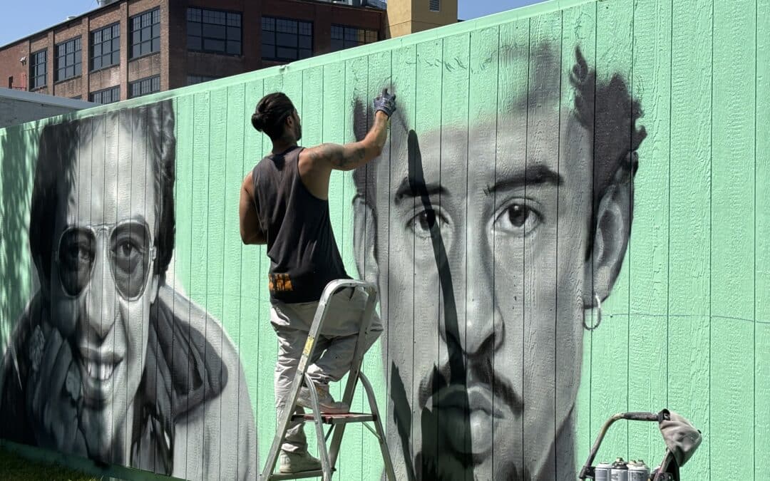 Beyond Walls display art installations at the new Beyond Armour Yard location