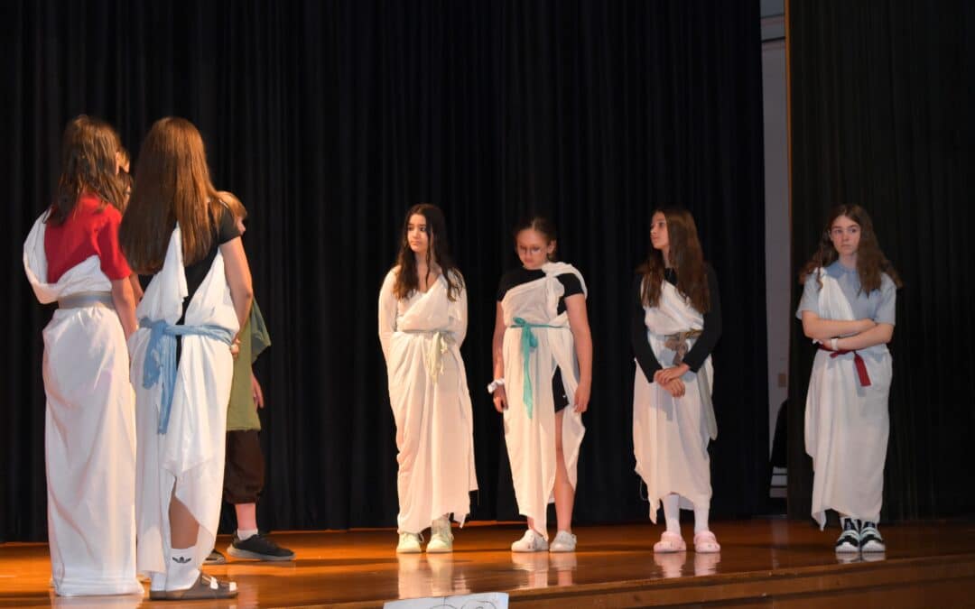 Theater group performs original play by former camper