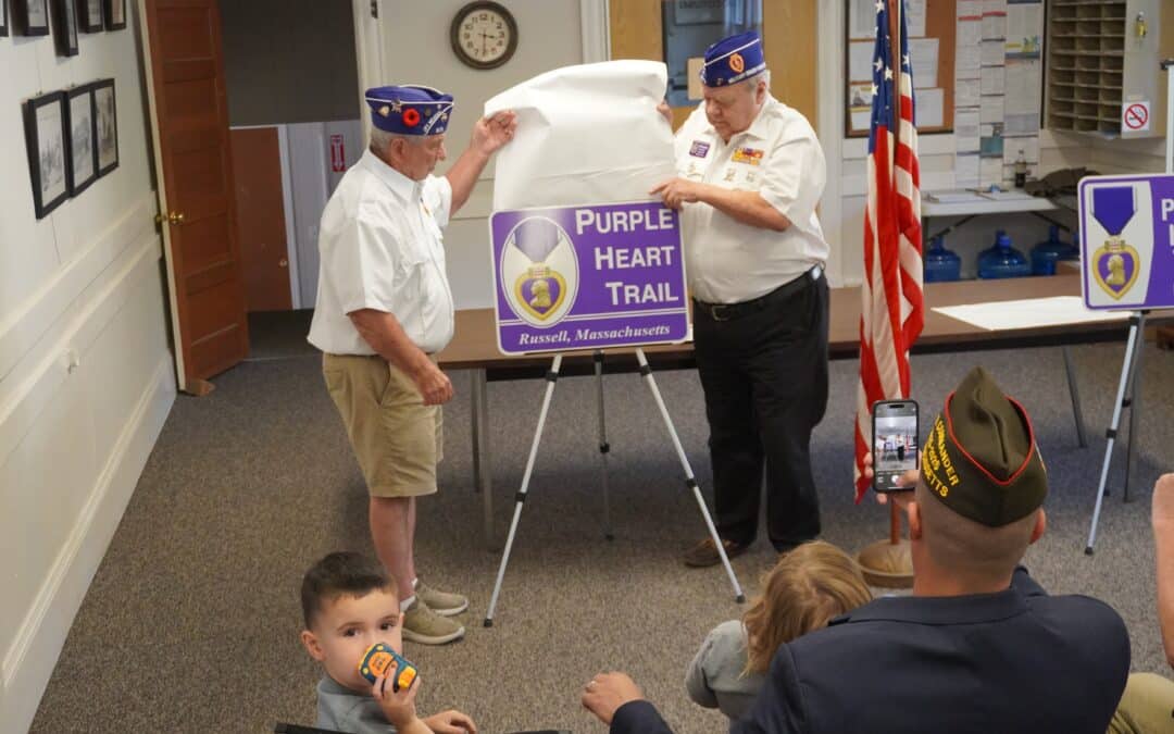 Russell designated as Purple Heart Town