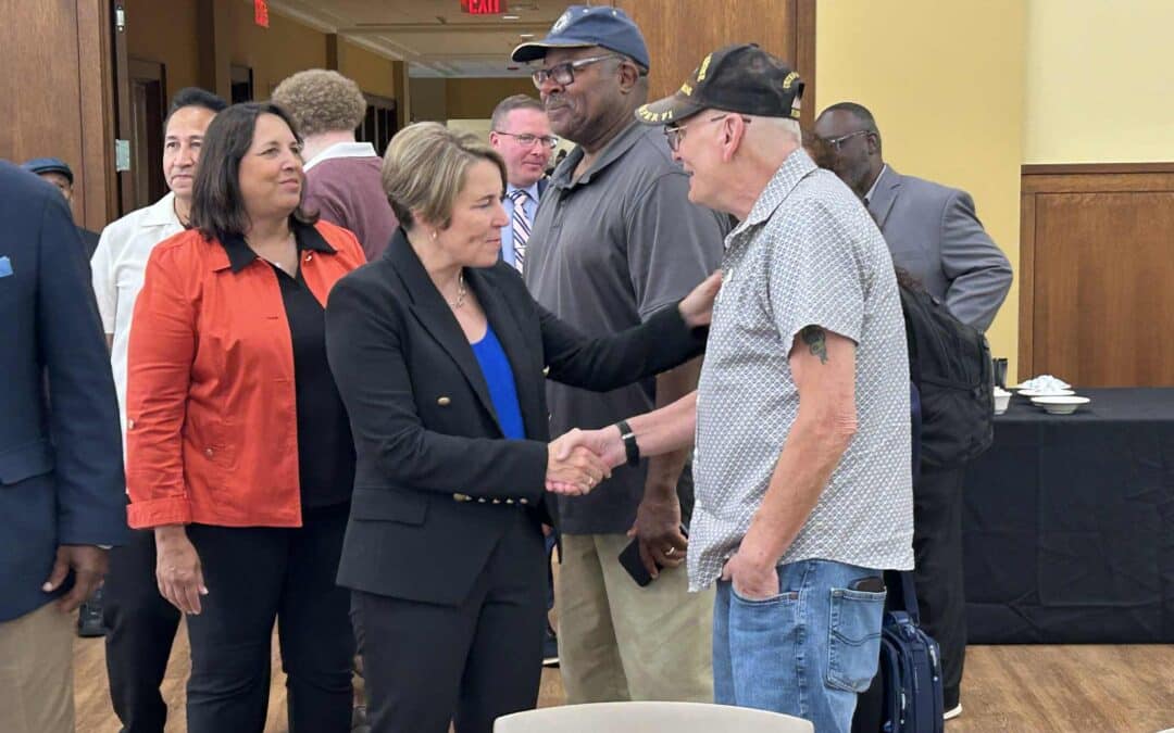 Healey pushes energy bill in Springfield